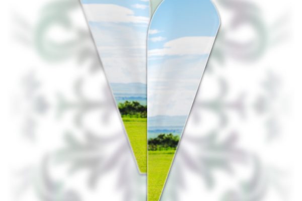 Tear Drop Flags